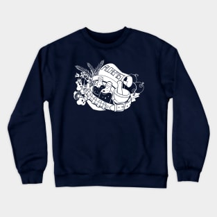 Alchemist Class - White Design Crewneck Sweatshirt